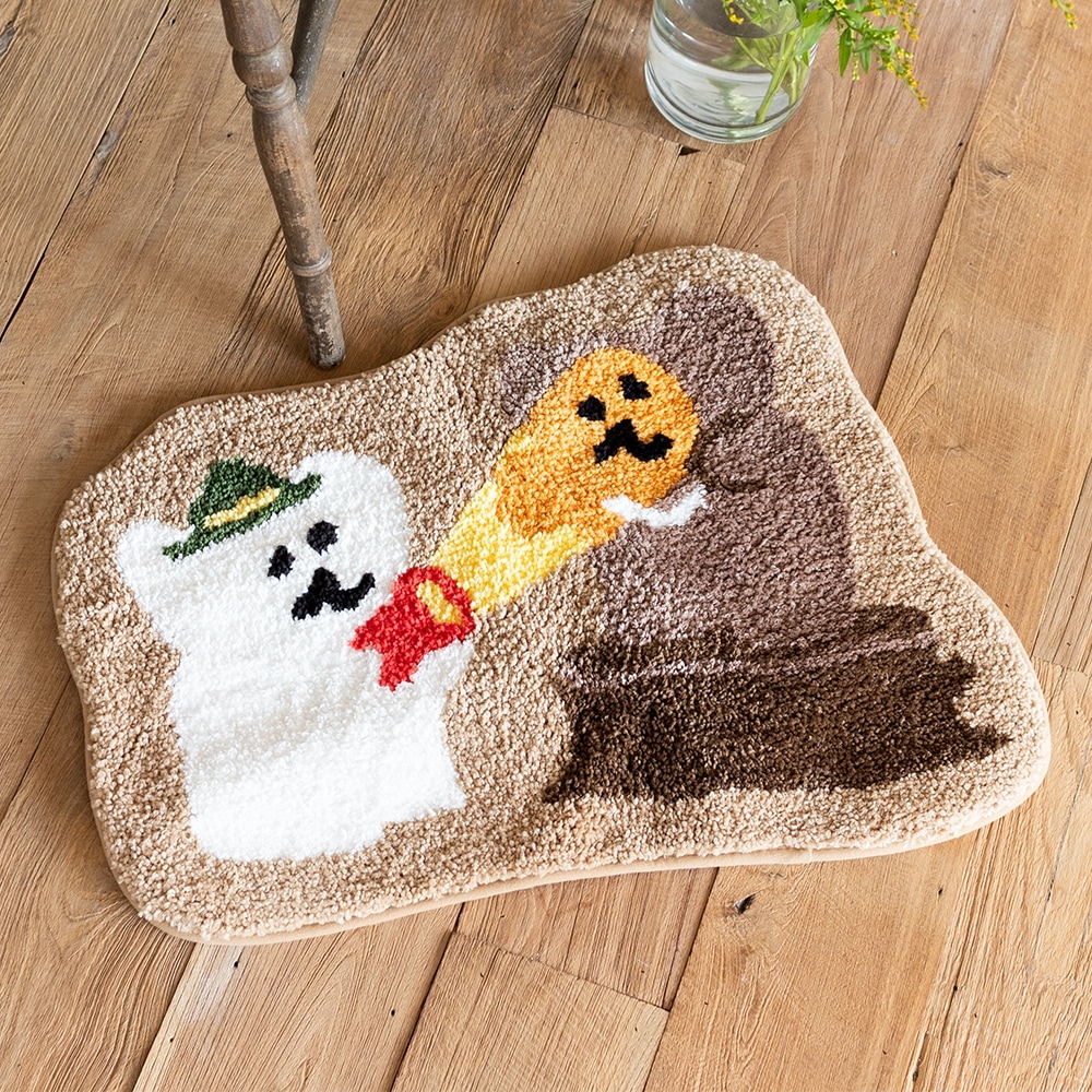 「正規品」Quokka/BoBo In The Woods Rug 森の中のクアッカとボボ ラグマット 玄関マット キッチンマット バスマット 【韓国人気】