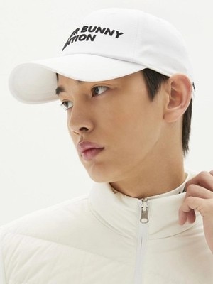 正規品 MASTER BUNNY EDITION ラバーロゴレタリングボールキャップハット