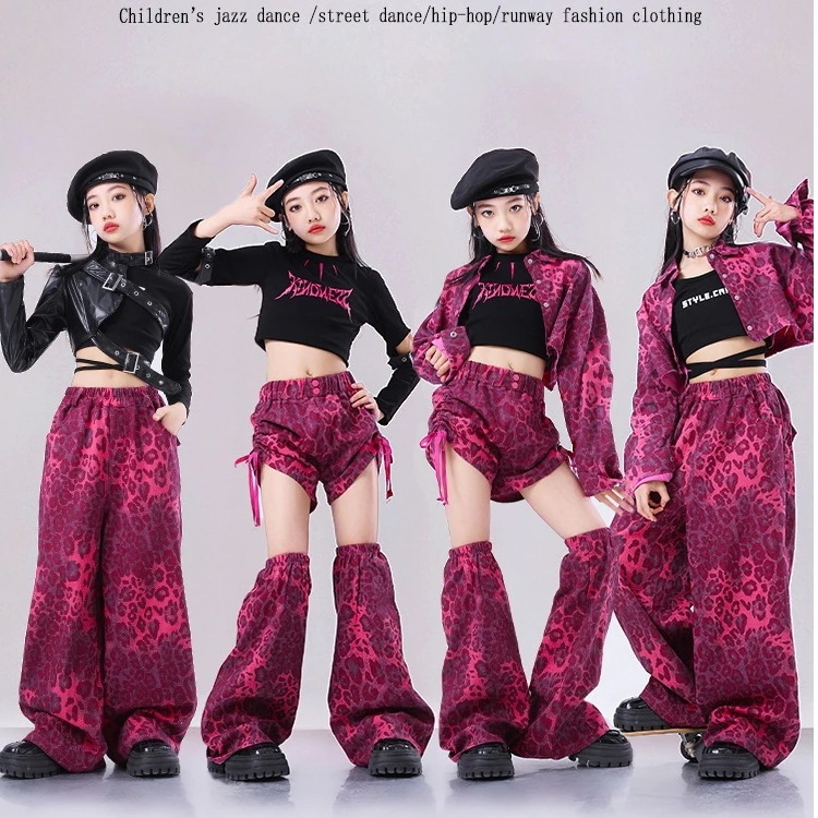 キッズダンス衣装 【短納期】 ストリートダンス＆ヒップホップ風 キッズ/ジュニア クールファッションセット 子供用 セットアップ ヒップホップ ジャズ 演奏会 応援団 15