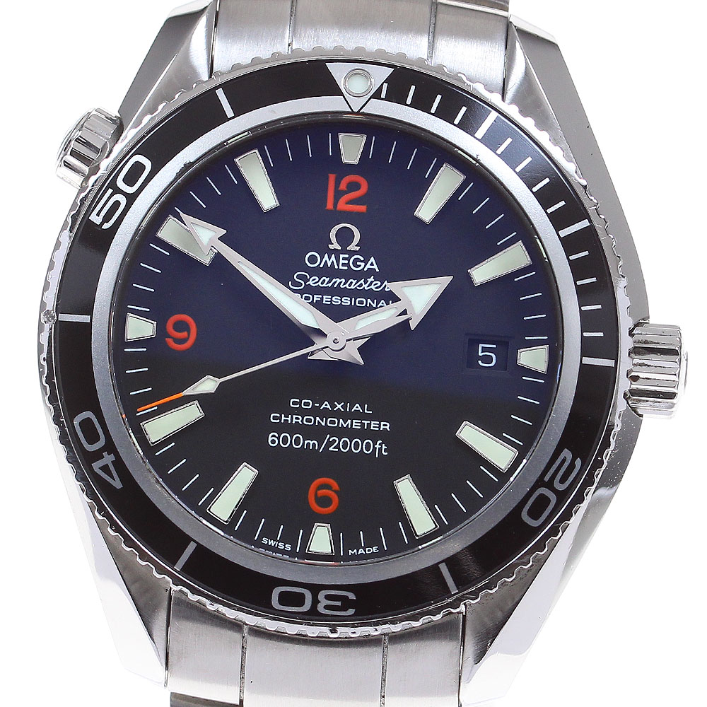 オメガ OMEGA 2201.51 シーマスター プラネットオーシャン コーアクシャル 自動巻き メンズ 保証書付き_815459【中古】