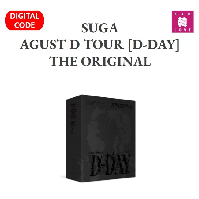 SUGA AGUST D TOUR [D-DAY] THE ORIGINAL バンタン シュガ / 生写真+トレカ