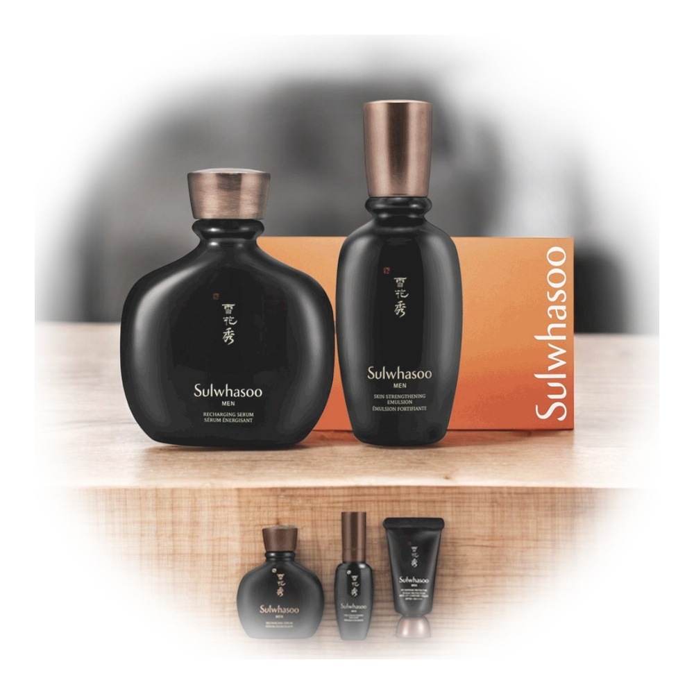 メンズスキンローション 2種セット デイリーケア エッセンス付き [保湿+ハリ+肌ケア]