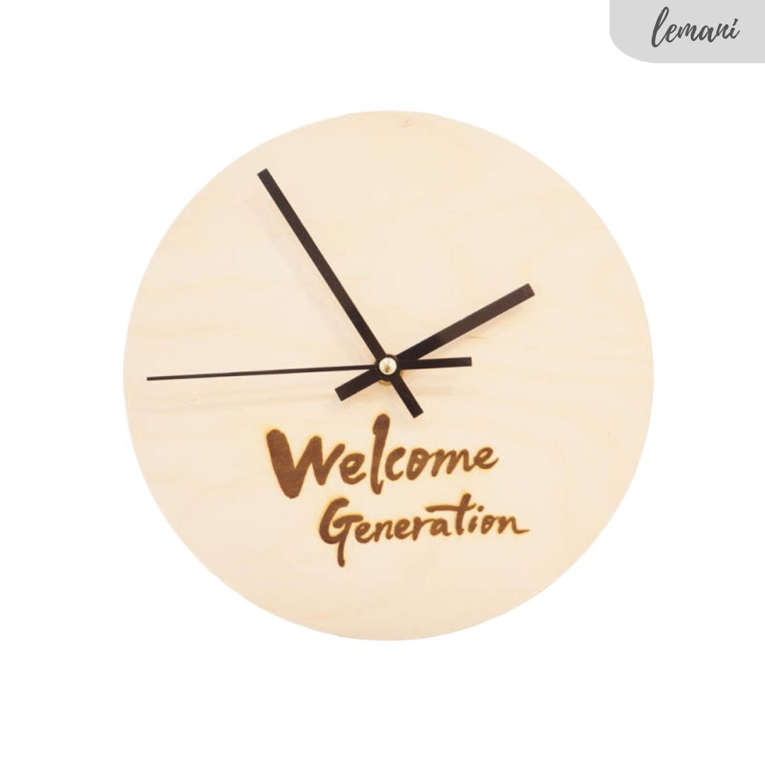 ハングル カリグラフィ インテリア 原木時計 自分の部屋を飾る 韓国