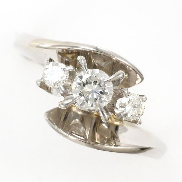 Pm850 リング 指輪 11.5号 ダイヤ 0.22 VS2 0.15 鑑定書 ジュエリー 中古