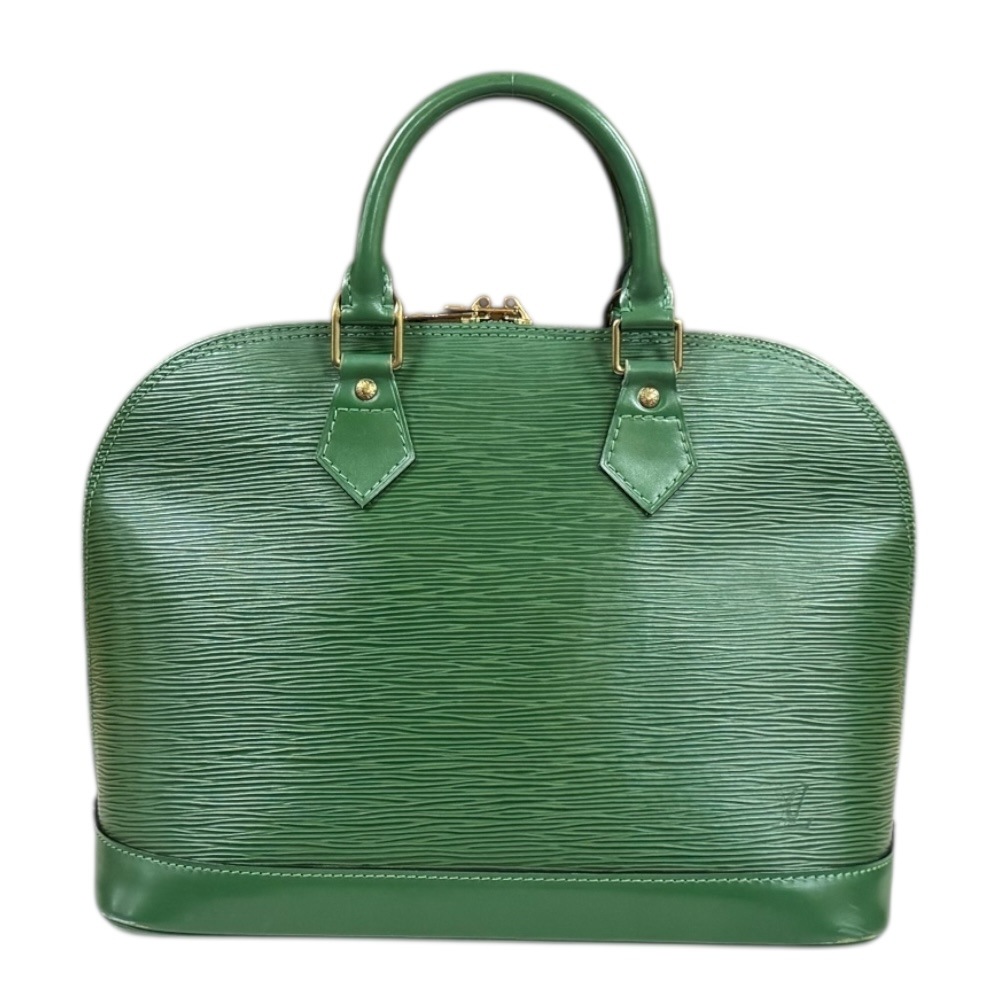 ルイヴィトン アルマ エピ ハンドバッグ エピレザー M52144 グリーン LOUIS VUITTON 中古