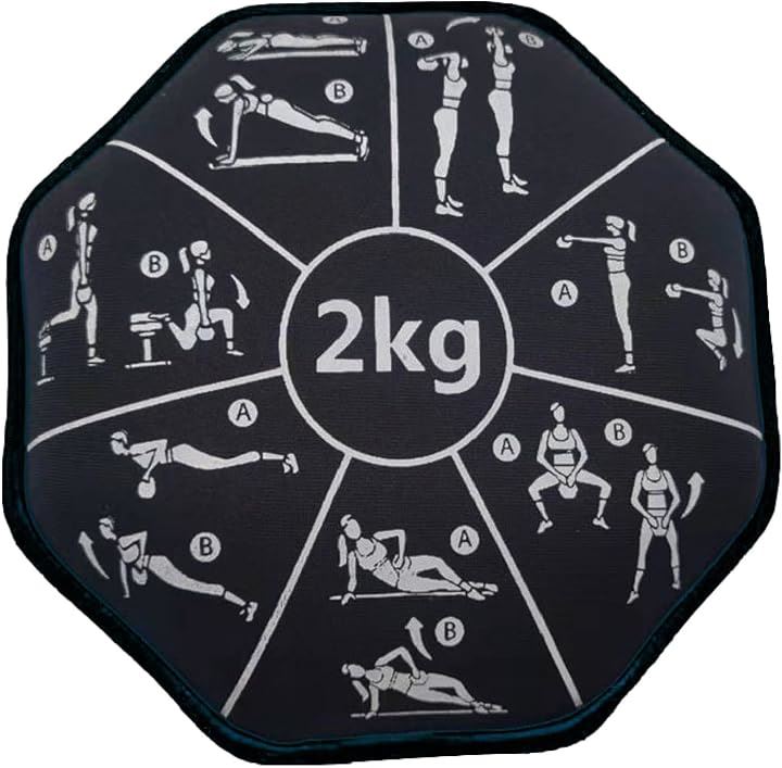 エクササイズ用ダンベル ウェイト トレーニング フィットネス 筋トレ 耐荷重 ダイエット シェイプアップ 鉄アレイ バーベ ブラック 2kg( ブラック 2kg) 4,766円