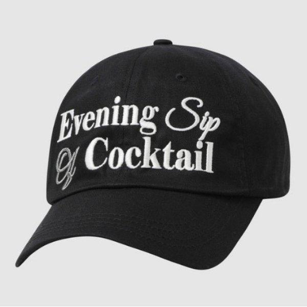 帽子 PQA UQ123CCP33-BLK レイトチェックアウト 半平つばキャップ / BLACK