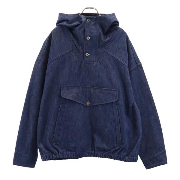 USA製 デニム アノラックパーカー 44 MONITALY プルオーバー メンズ