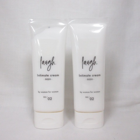 新品2個セット ラフドット インティメイトクリーム 無香料 no/02 ( デリケートゾーン用クリーム ) 75g ( 0115-y2 )