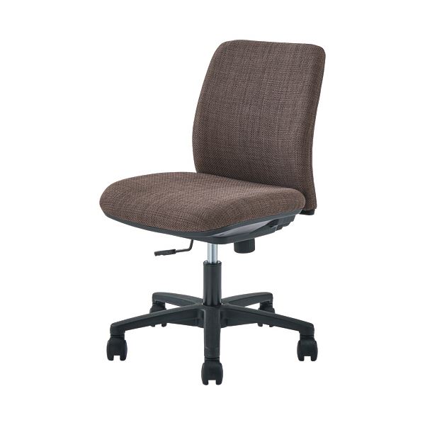 （まとめ）オカムラ ノームチェア ブラウン 8CB5KA-FMU6 1脚[x2セット]