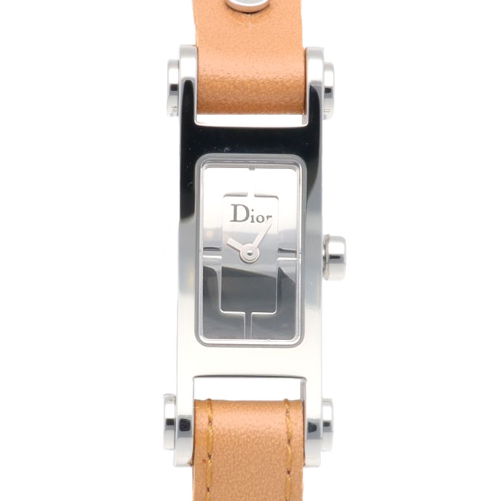 クリスチャンディオール 腕時計 ステンレススチール D104-100 クオーツ 1年保証 Christian Dior 中古 美品