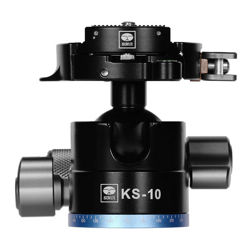 SIRUI　KSシリーズ 低重心クイックリリースフリップロックボール雲台 S ［自由雲台(ボール雲台)］　KS-10-JP