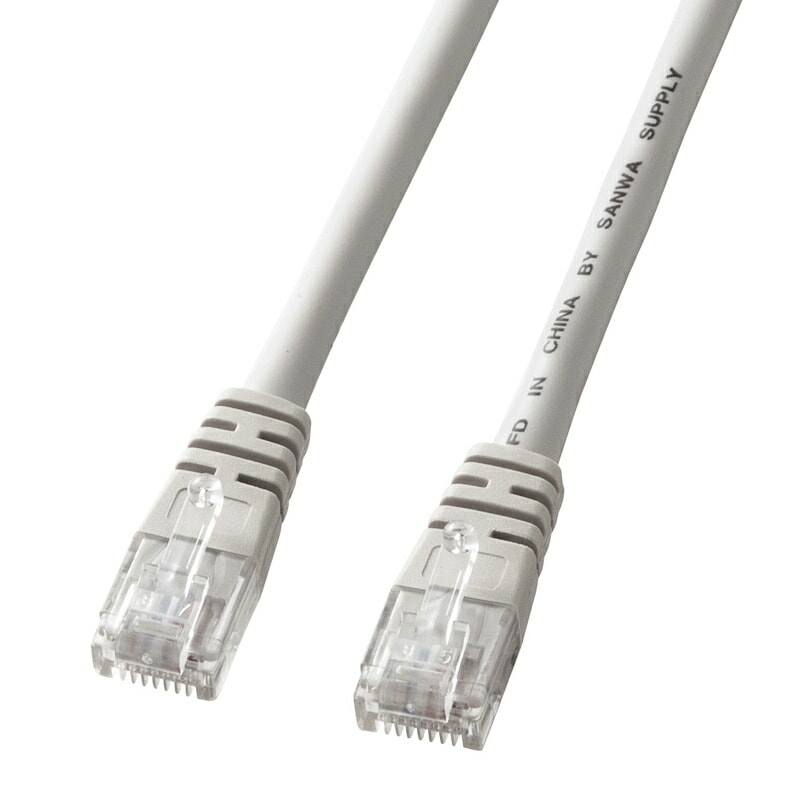 （まとめ買い）エンハンスドカテゴリ5より線クロスケーブル 10m ライトグレー KB-T5Y-10CN [x3]
