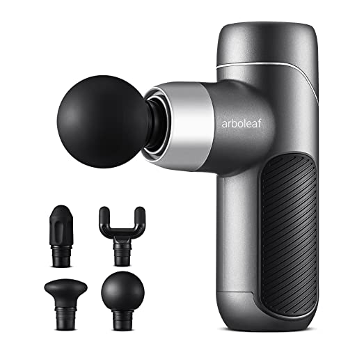 色：ブラック arboleaf 筋膜リリースガン ハンディガン MINI 5段階振動強力振動 AI自