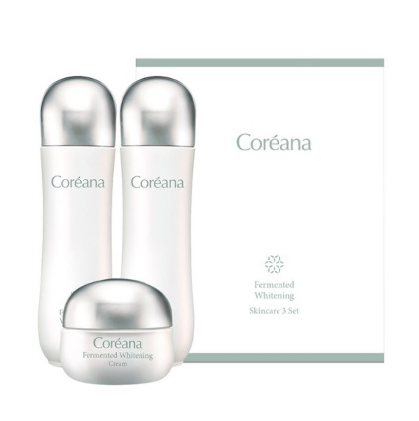 発酵 3種 セット (トナー : 150ml, エマルジョン : 150ml, クリーム : 50ml) (肌保湿/栄養/障壁強化/弾力強化/シワケア)