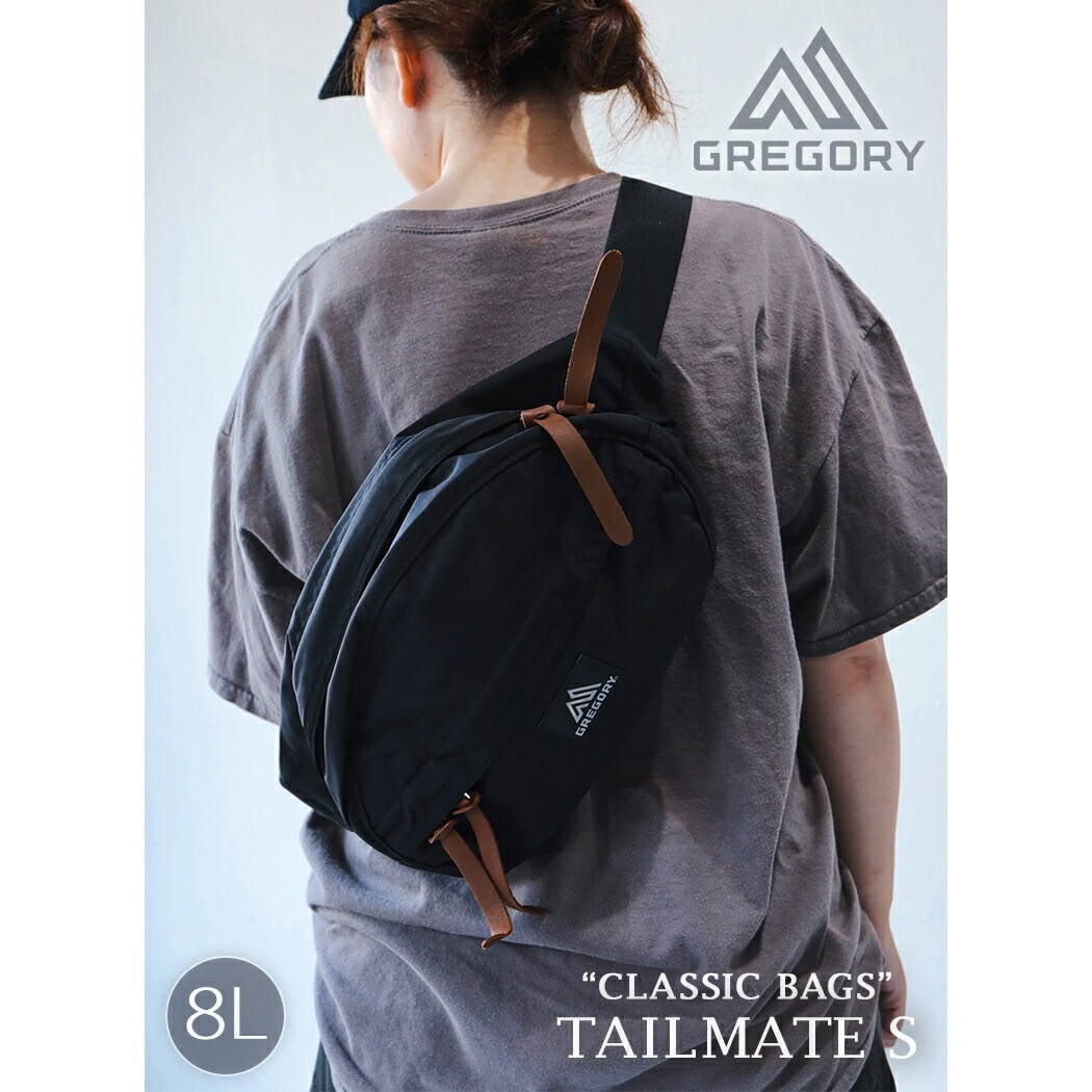 GREGORY グレゴリー ショルダーバッグ テールメイト バッグ TAILMATE S V2 BLACK ( ナイロン ブラック 黒 メンズ レディース 1196521041V2BLACK )
