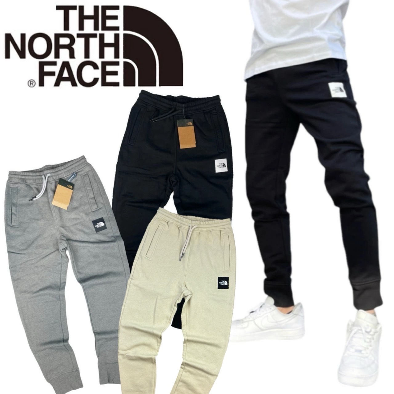 ザ ノースフェイス The North Face メンズ ジョガーパンツ ボトムス ボックス 裏起毛 THE NORTH FACE MENS M FINE REGULAR TAPERED