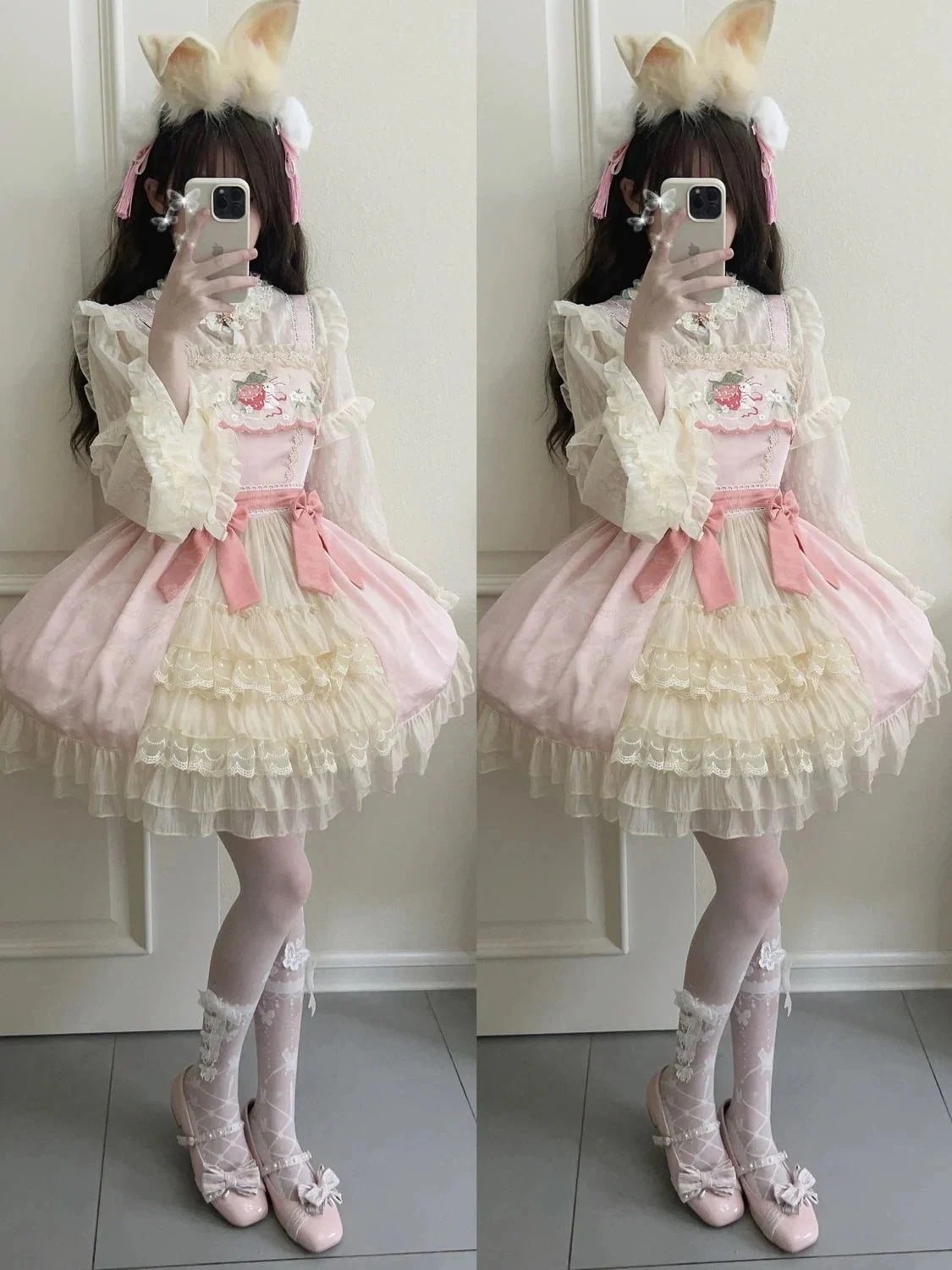 コスプレロリータロリータ洋2024春夏作jskキャミソールワンピース夏2024レディースドレス脚魅せミニスカート韓国ファッション