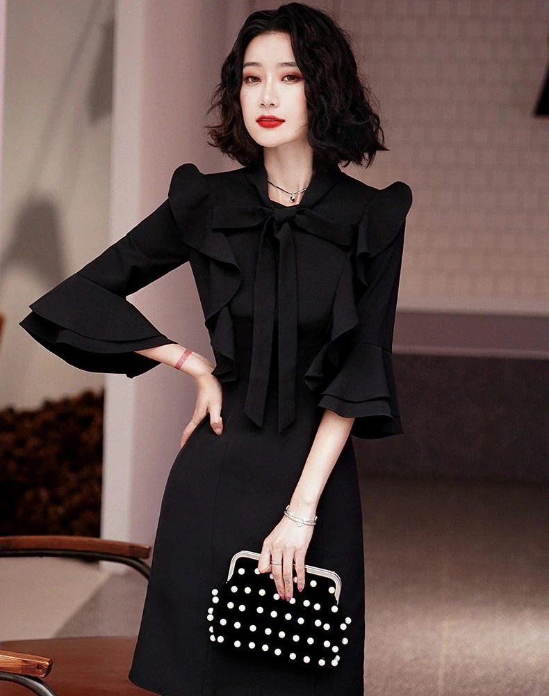 ウェディングドレス エンパイア パーティードレス 謝恩会 フォーマル ピアノ ウェディング 上品 大人