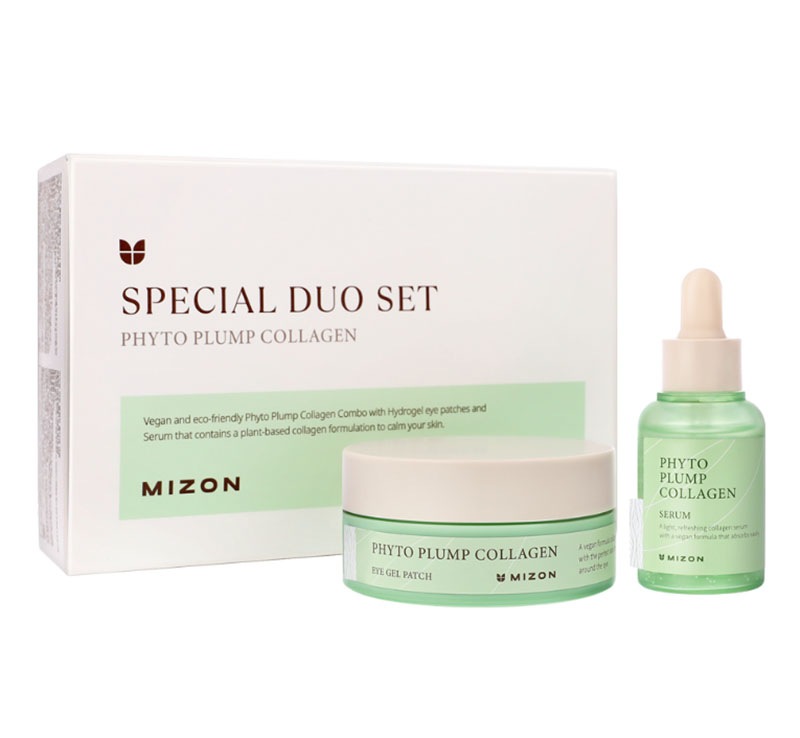 フィト プランプ コラーゲン スペシャル デュオ SET(アイジェルパッチ + セラム) K-Beauty