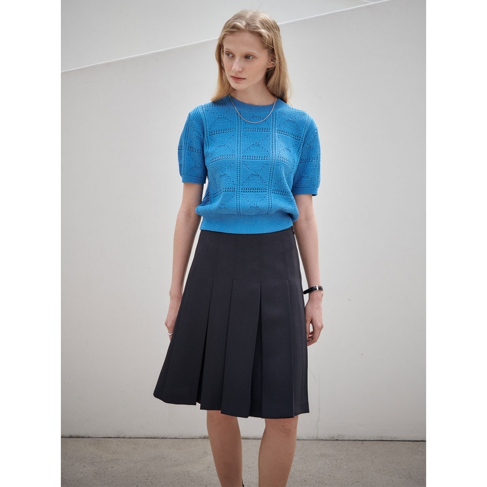 LOEUVRE プリーツミディスカート SW3MS244 10