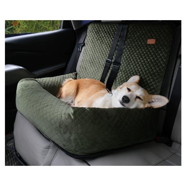 即納 車用ペットシート ペット用ドライブボックス 座席シート ドライブベッド かわいい 猫 中大型犬 車用ベッド 快適 汚れにくい 水洗い 飛び出し防止 酔わない