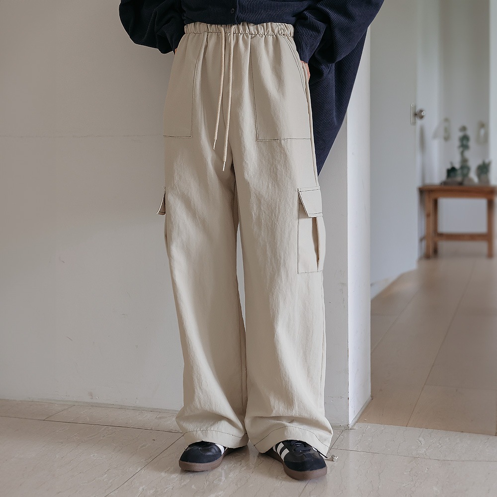 アルデステッチツーウェイカーゴバンディングパンツ