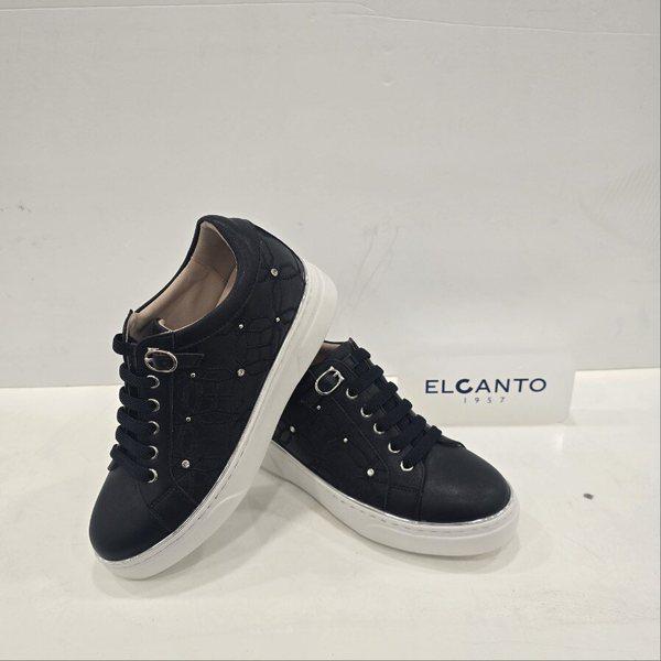 女性キュービックディテールの女性スニーカーLCHSWSTD79U413 19 JE3 JJ