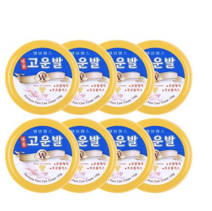 韓国 親孝行 ウェルビーイングジム 名品高揚足 8個セット, フットレスキュー保湿