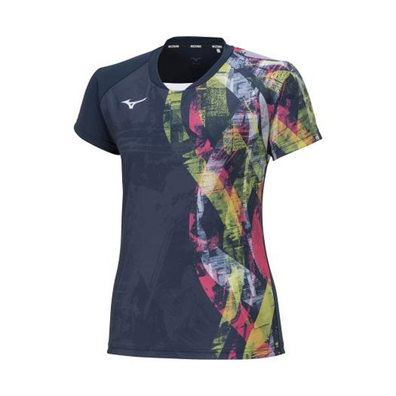 ゲームシャツ(ラケットスポーツ)(ウィメンズ) テニス/ソフトテニス ウエア ゲームウエア (62JAA241)