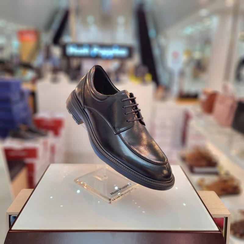 男性用 履き心地の良い軽量シンプルYチップ ダービー フォーマルシューズ3MR523-B