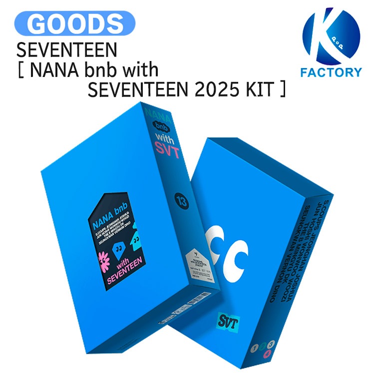 国内発送 SEVENTEEN [ NANA bnb with SEVENTEEN 2025 KIT ] / 公式グッズ / 予約商品