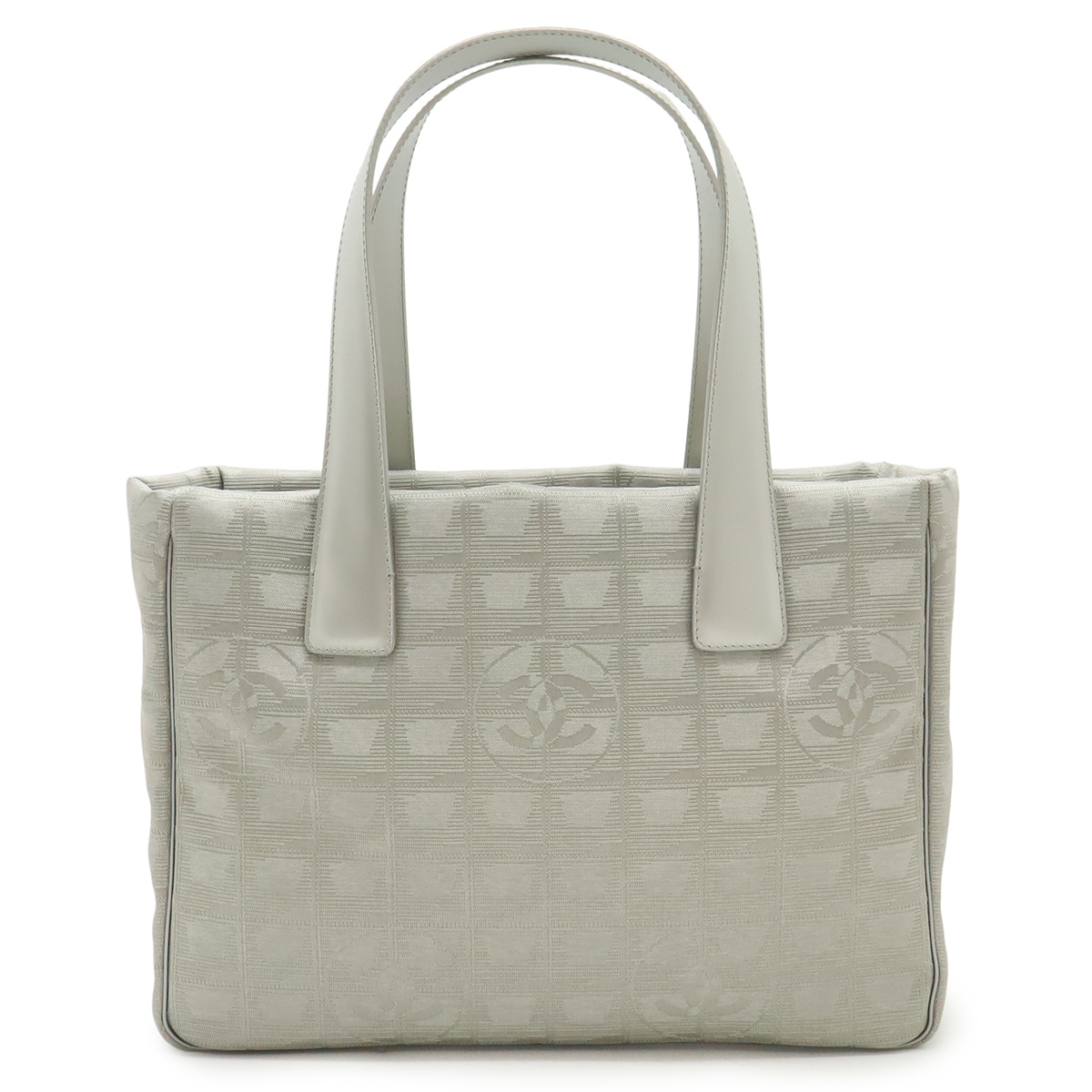 ニュートラベルライン Newトラベルライン トートPM トートバッグ ショルダーバッグ ナイロンジャガード レザー シルバー A2045