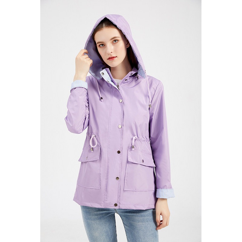ウィンドブレーカー レディース フード付き 取り外し スプリングコート アウトドア トレンチコート 登山服 ライナー付き 大人 秋服 春服 レディース マウンテンパーカー 春 冬 秋 アウター フード