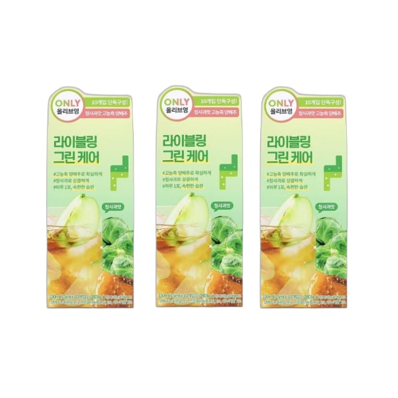 グリーンケア （キャベツ青りんご味） 15ml*10包 / 3個 / ご飯を食べる前に摂取おすすめ