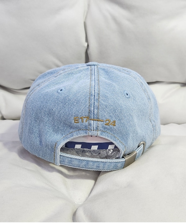 emis エミス キャップ デニム 帽子  BTS ジン着用 公式 正規品 新品 ☆新品！emis エミスBTS JIN 着用 BLUE/NAVY☆ - メルカリ