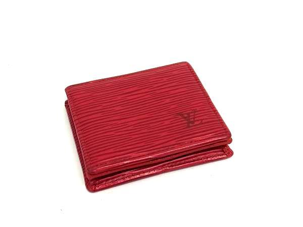 コインケース エピ ポルトモネ ボワット M63697 カスティリアンレッド レザー レディース 小銭入れ【本物保証】