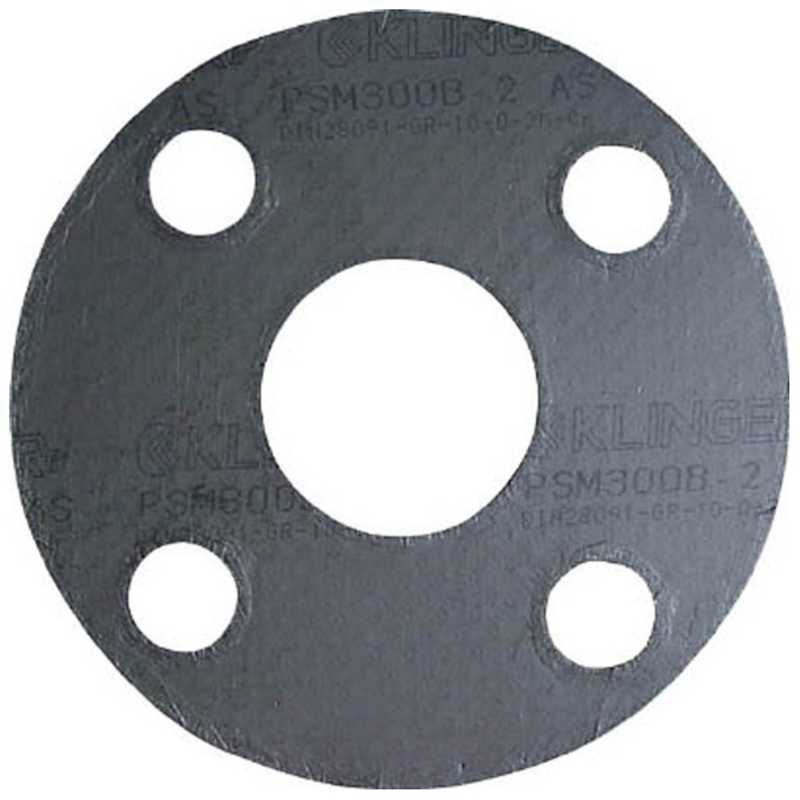 クリンガー　膨張黒鉛ガスケット(ステンレス爪付鋼板入り)5枚入り　PSM10K40A