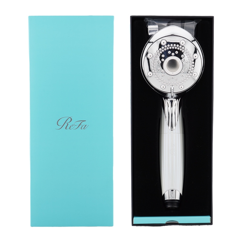 リファインバブルピュア ホワイト 塩素低減 シャワーヘッド ハリ うるおい あたため 毛穴ケア [ギフトラッピング対応]