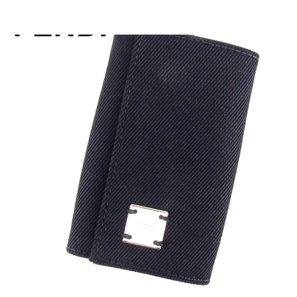 キーケース ブラック シルバー レディース 中古