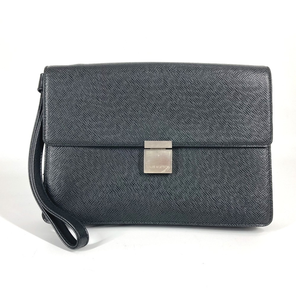 セカンドバッグ M30782 セレンガ タイガ カバン ストラップ フラップ ポーチ クラッチバッグ タイガレザー アルドワーズ ブラック