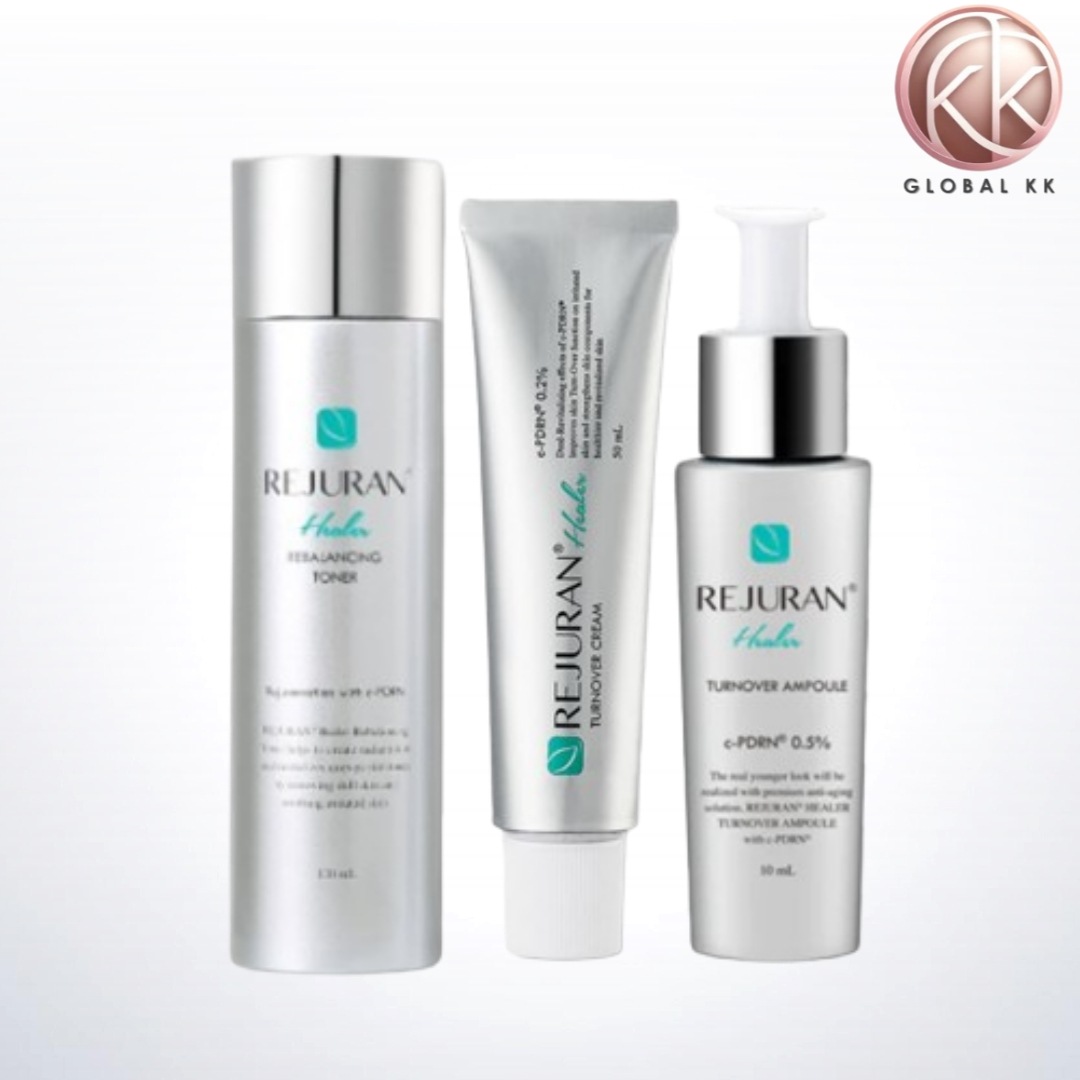 【企画】ヒーラー 基礎セット(トナー120ml+エマルジョン45ml+ターンオーバー クリーム50ml)