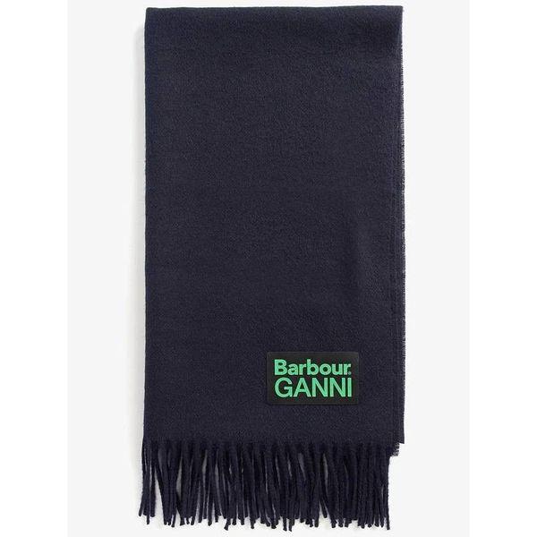 ガニー ウール スカーフ ネイビー 151054393