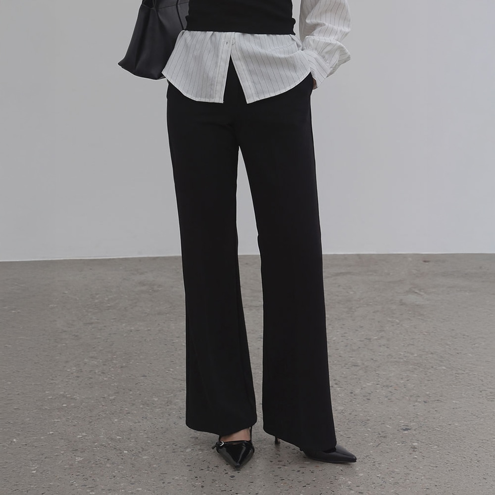 S-4XLボディスパンバンディングブーツスラックス