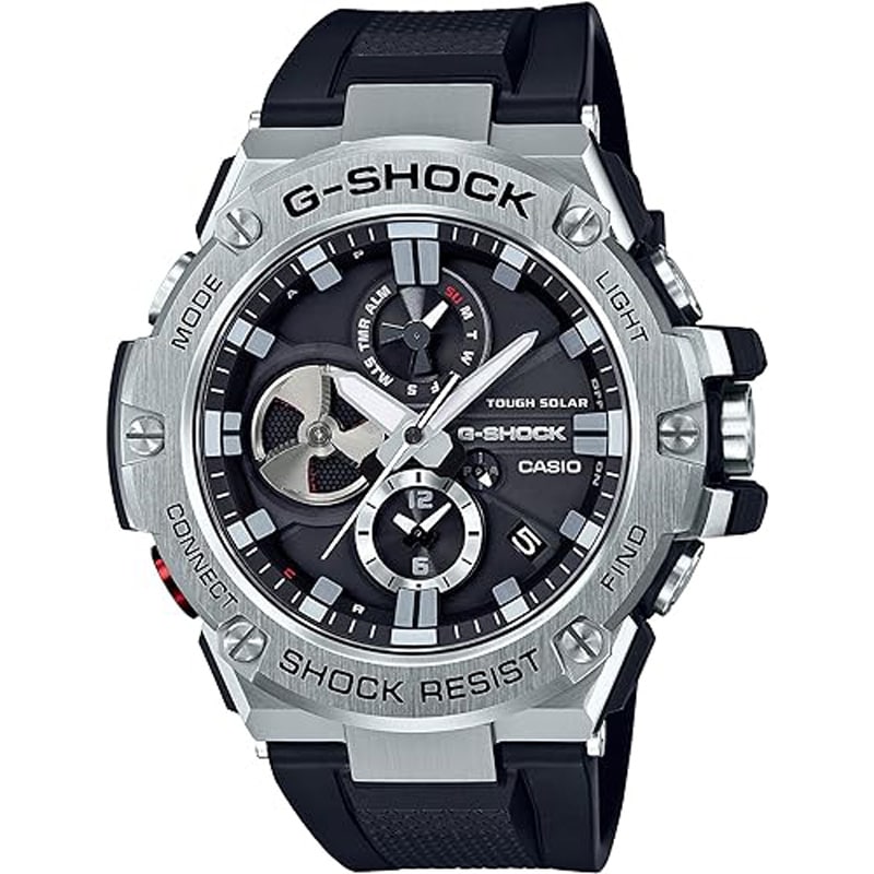 カシオ CASIO G-SHOCK G-STEEL GST-B100シリーズ 腕時計 メンズ ブラック GST-B100-1AJF
