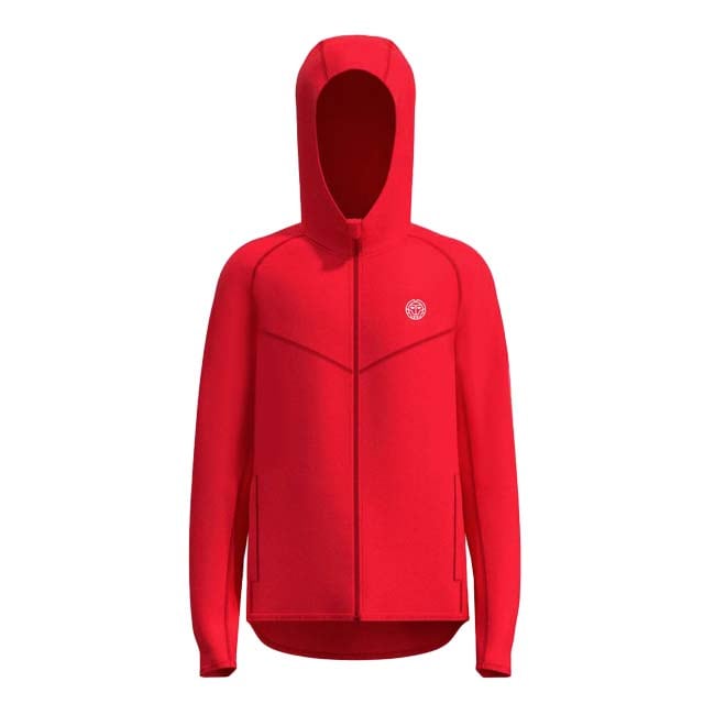 海外サイズ BIDI BADU(ビディバドゥ) メンズ CREW フード付きジャケット 定番 M1610004-RD レッド(23y1mテニス)