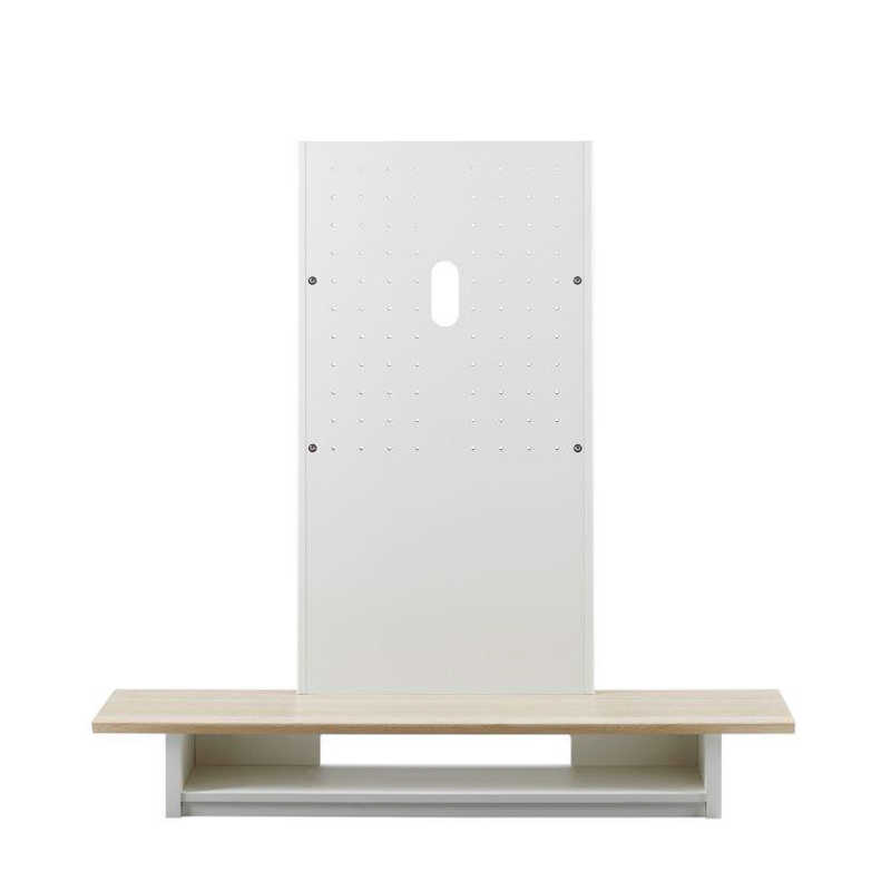 朝日木材　40～65インチ対応 テレビスタンド (壁寄せラック) AS-WG1200-NA ナチュラル木目　AS-WG1200-NA