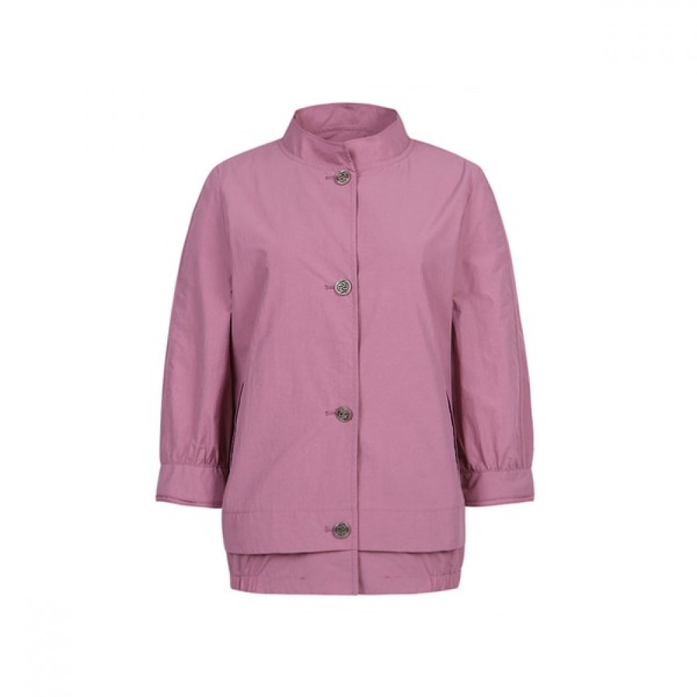 [クロコダイルレディ] ピンクドローストリング3/4スリーブジャンパーCLCMJP101