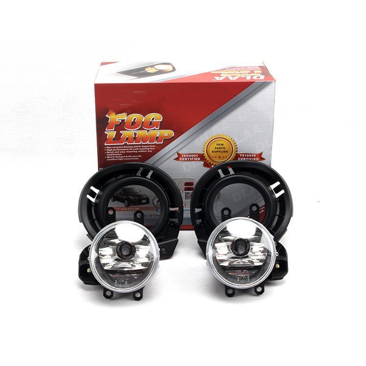 フォグライト 後付キットトヨタ カローラ アクシオ/フィールダー E160型 160系 中期 NRE NZE NKE専用 フルセット ブラック