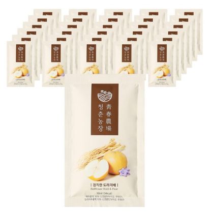 青春農場正直なキキョウ＆ナシジュース90ml 60個/韓国配送 6,170円